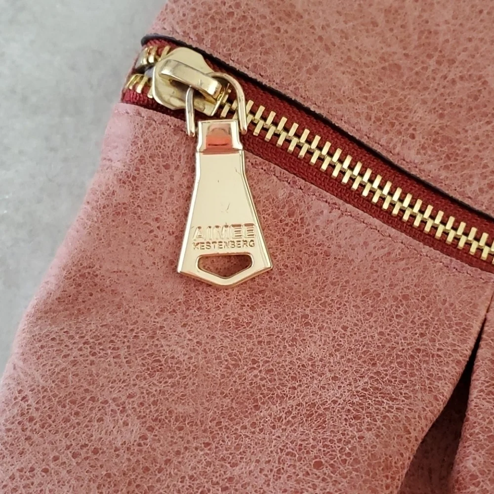 Aimee Kestenberg Hobo Bag Leather Light Rust Gia - Picture 6 of 16